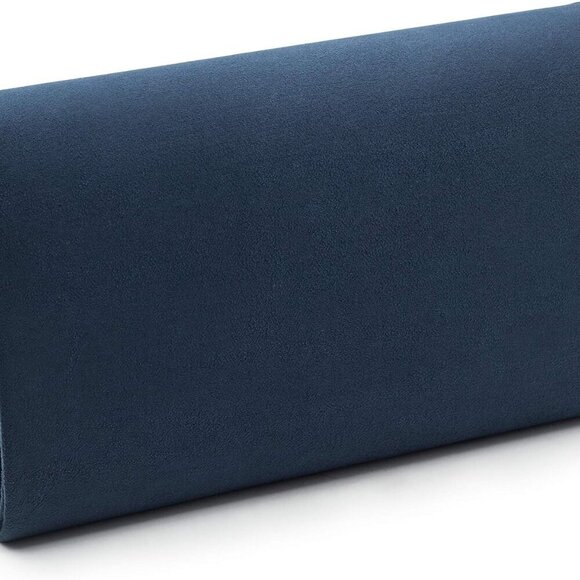 Evening Bag for Women, Suede Envelope Evening Purses Crossbody Shoulder Clutch B - Picture 4 of 8